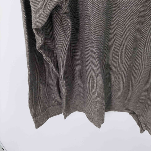 エルエルビーン L.L.Bean ヘリンボーン L/S ポロシャツ メンズ import:XL